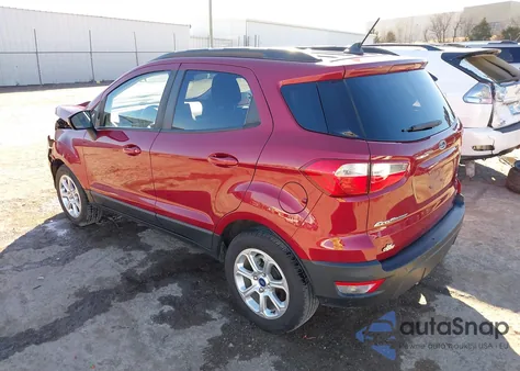 2020 Ford Ecosport Se z USA, uszkodzony, nr VIN MAJ3S2GE2LC387390